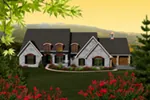 House Plan Front of Home 051D-0777