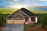 Country House Plan Front of Home - Geovany Rustic Craftsman Home 051D-0780 - Search House Plans and More