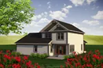Craftsman House Plan Rear Photo 01 - Dixie Valley Country Home 051D-0786 - Search House Plans and More
