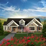 Craftsman House Plan Front of House 051D-0794