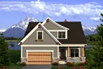 Country House Plan Front of Home - Norberg Neoclassical Home 051D-0796 - Shop House Plans and More