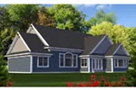 Country House Plan Rear Photo 01 - Clover Hill Craftsman Home 051D-0807 - Search House Plans and More