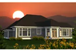 Country House Plan Rear Photo 01 - Easton Ridge Craftsman Home 051D-0809 - Search House Plans and More