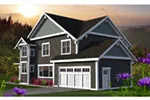 Country House Plan Rear Photo 01 - Pennie Country Farmhouse 051D-0811 - Shop House Plans and More