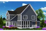 Craftsman House Plan Rear Photo 01 - Ashley Chase Craftsman Home 051D-0815 - Search House Plans and More