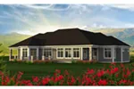 Craftsman House Plan Rear Photo 01 - Benbow Lake Craftsman Home 051D-0823 - Search House Plans and More