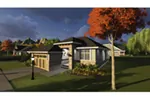 Craftsman House Plan Front of House 051D-0826