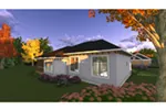 Arts & Crafts House Plan Rear Photo 01 - Sereno Italian Ranch Home 051D-0831 - Shop House Plans and More
