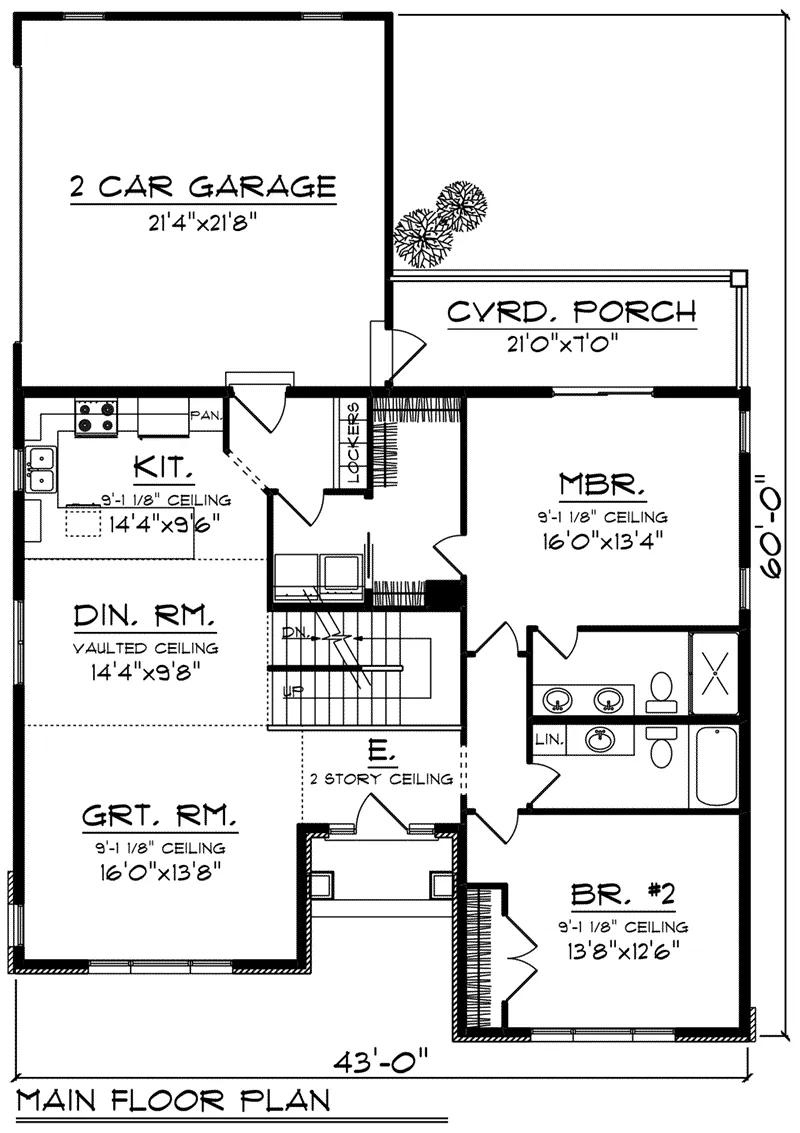 Craftsman House Plan First Floor - Maribel European Home 051D-0833 - Shop House Plans and More