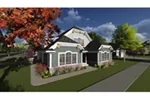 Arts & Crafts House Plan Front of Home - Maribel European Home 051D-0833 - Shop House Plans and More