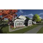 Craftsman House Plan Front of Home - Maribel European Home 051D-0833 - Shop House Plans and More