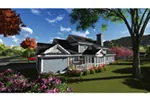 Florida House Plan Rear Photo 01 - Newbury Craftsman Home 051D-0843 - Shop House Plans and More