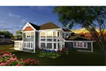 Arts & Crafts House Plan Rear Photo 01 - Martin Place Luxury Home 051D-0845 - Shop House Plans and More