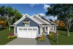 Arts & Crafts House Plan Front of Home - Dacey Lane Craftsman Home 051D-0849 - Search House Plans and More