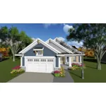 Shingle House Plan Front of Home - Dacey Lane Craftsman Home 051D-0849 - Search House Plans and More