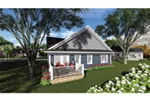 Arts & Crafts House Plan Rear Photo 01 - Dacey Lane Craftsman Home 051D-0849 - Search House Plans and More