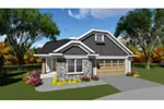 Front of Home - Rhineland Valley Ranch Home 051D-0854 - Shop House Plans and More