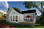 Rear Photo 01 - Rhineland Valley Ranch Home 051D-0854 - Shop House Plans and More
