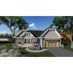 Craftsman House Plan Front of Home - Mayer Path Craftsman Home 051D-0858 - Shop House Plans and More