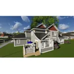 Craftsman House Plan Rear Photo 01 - Carleigh Hill Luxury Craftsman Home 051D-0881 - Search House Plans and More