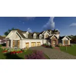 Craftsman House Plan Front Of House 051D-0884