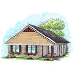 Ranch House Plan Rear Photo 01 - Paige Path Craftsman Home 051D-0893 - Shop House Plans and More