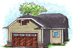 Ranch House Plan Rear Photo 01 - Copley Creek Craftsman Cottage 051D-0898 - Search House Plans and More
