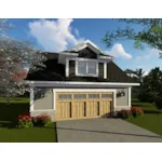 Building Plans Front of Home -  051D-0917 | House Plans and More