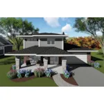 Front of Home - Sandro Prairie Style Home 051D-0920 - Shop House Plans and More