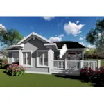 Ranch House Plan Rear Photo 01 - Ares Farm Craftsman Home 051D-0923 - Shop House Plans and More