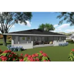 Rear Photo 01 - Carsyn Contemporary Ranch Home 051D-0924 - Shop House Plans and More