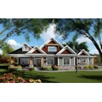 Front of Home - Copley Creek Craftsman Home 051D-0925 - Shop House Plans and More