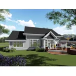 Rear Photo 01 - Abbey Hollow Craftsman Home 051D-0932 - Shop House Plans and More