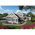 Front of Home - Caralynn Craftsman Home 051D-0935 - Shop House Plans and More