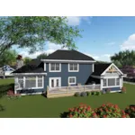 Rear Photo 01 - Caralynn Craftsman Home 051D-0935 - Shop House Plans and More