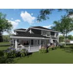 Rear Photo 01 - Genova Prairie Style Home 051D-0936 - Shop House Plans and More