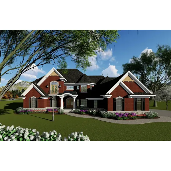 Front of Home - Gatwick Luxury Home 051D-0940 - Shop House Plans and More