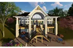 Rear Photo 01 - 051D-0941 - Shop House Plans and More