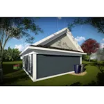 Building Plans Rear Photo 01 - Scott 1-Car Garage 051D-0942 | House Plans and More