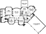 Victorian House Plan First Floor - Melody Point Luxury Home 051D-0965 - Shop House Plans and More