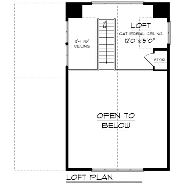 Country House Plan Second Floor - Smithton Pike Country Cabin 051D-0969 - Shop House Plans and More