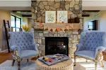 Farmhouse Plan Fireplace Photo 01 - Mulberry Lane Luxury Home 051D-0989 - Shop House Plans and More