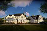 Luxury House Plan Front Image - Mulberry Lane Luxury Home 051D-0989 - Shop House Plans and More