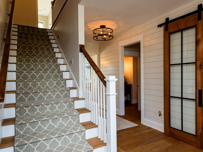 Luxury House Plan Stairs Photo 02 - Mulberry Lane Luxury Home 051D-0989 - Shop House Plans and More