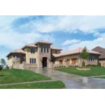 European House Plan Front of Home - Ronaldo Italian Home 051D-0990 - Shop House Plans and More