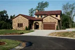 Rustic House Plan Front Photo 01 - Santa Luca Italian Home 051D-0992 - Shop House Plans and More