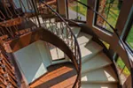 Rustic House Plan Stairs Photo 02 - Hayward Hill Luxury Home 051D-0996 - Search House Plans and More