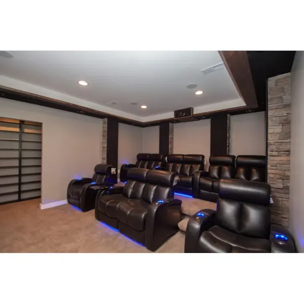 Luxury House Plan Theater Room Photo 01 - Martin Lane Luxury Home 051D-0998 - Shop House Plans and More