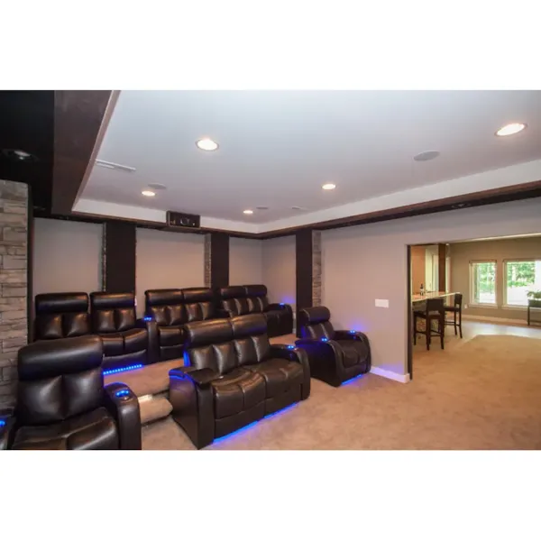 Luxury House Plan Theater Room Photo 02 - Martin Lane Luxury Home 051D-0998 - Shop House Plans and More