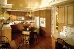 European House Plan Kitchen Photo 02 - Cassandra Manor Luxury Home 051S-0010 - Search House Plans and More
